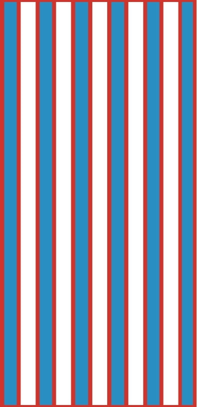 Cherry Beach and Home Towel Blue  X-Long