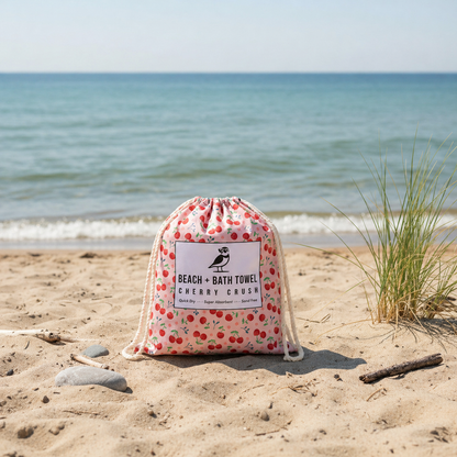 Cherry Beach and Home Towel Pink  X-Long