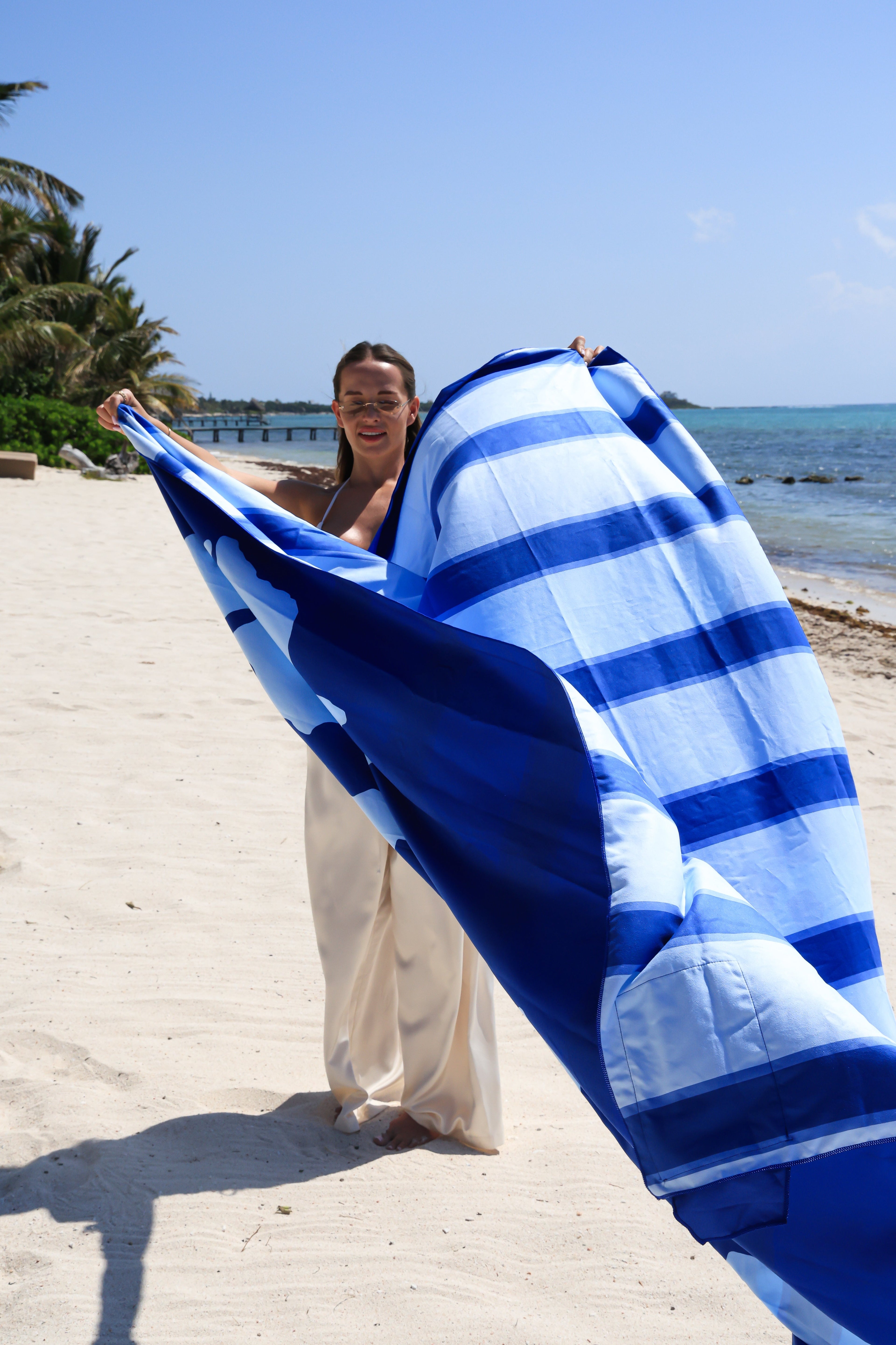 Great Lakes Beach and Picnic Towel X-Long