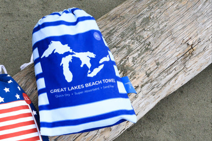 Great Lakes Beach and Picnic Towel X-Long