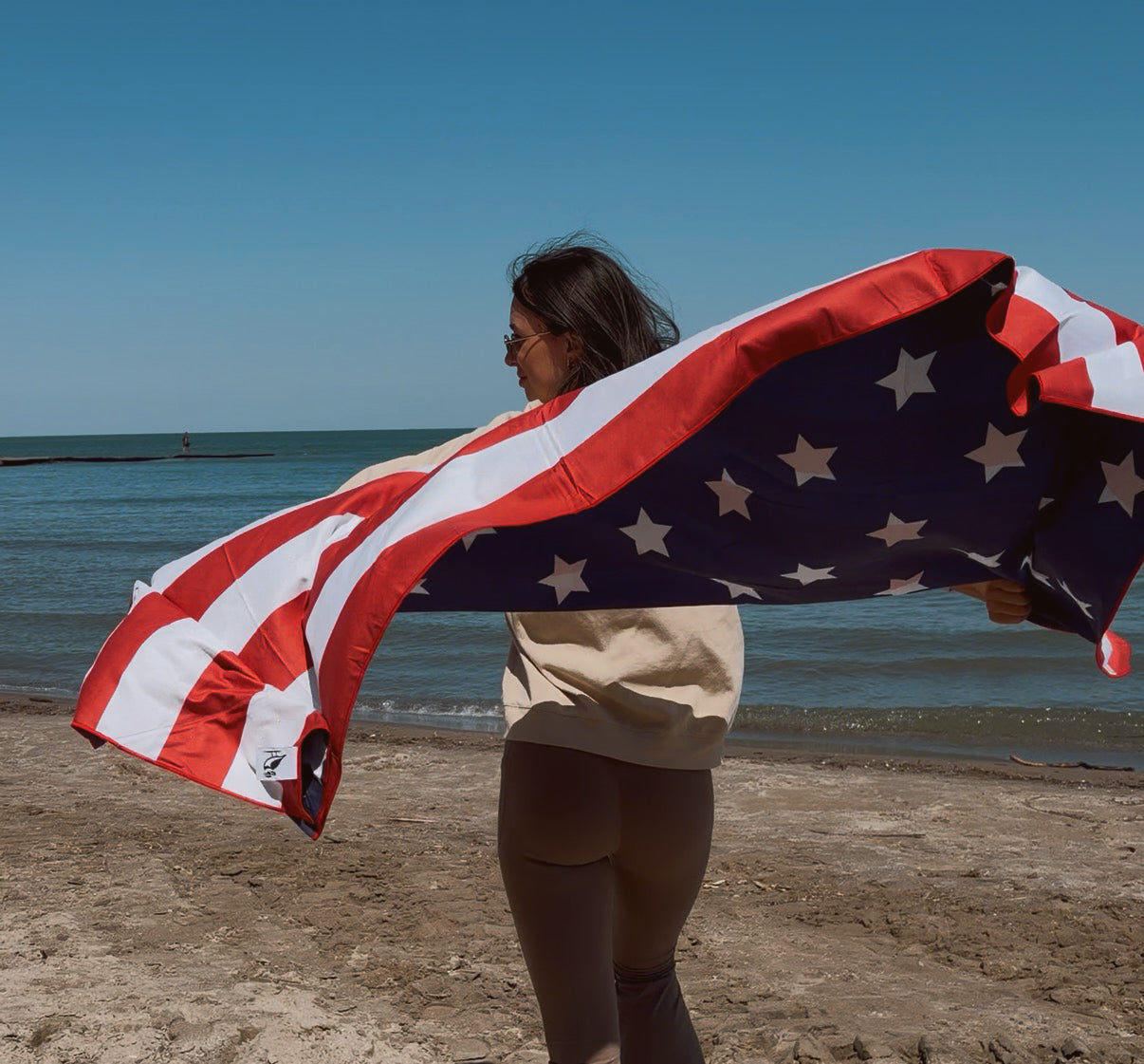 Stars + Stripes Beach and Home Towel X-Long