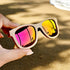 Pink Polarized Bamboo Sunglasses